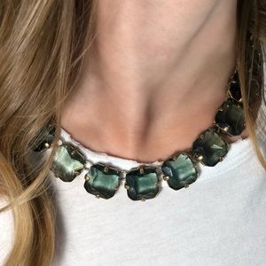 Emerald J.Crew Necklace